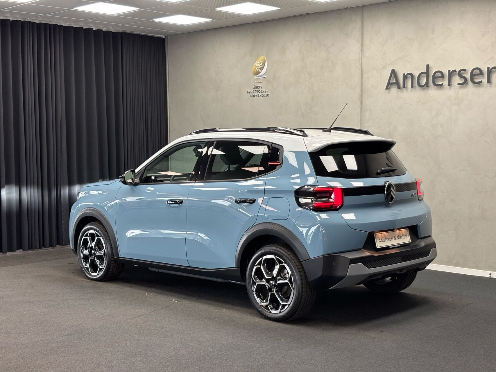 Blå Citroën ë-C3 fra 2025