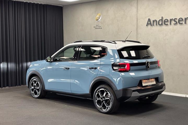 Blå Citroën ë-C3 fra 2025