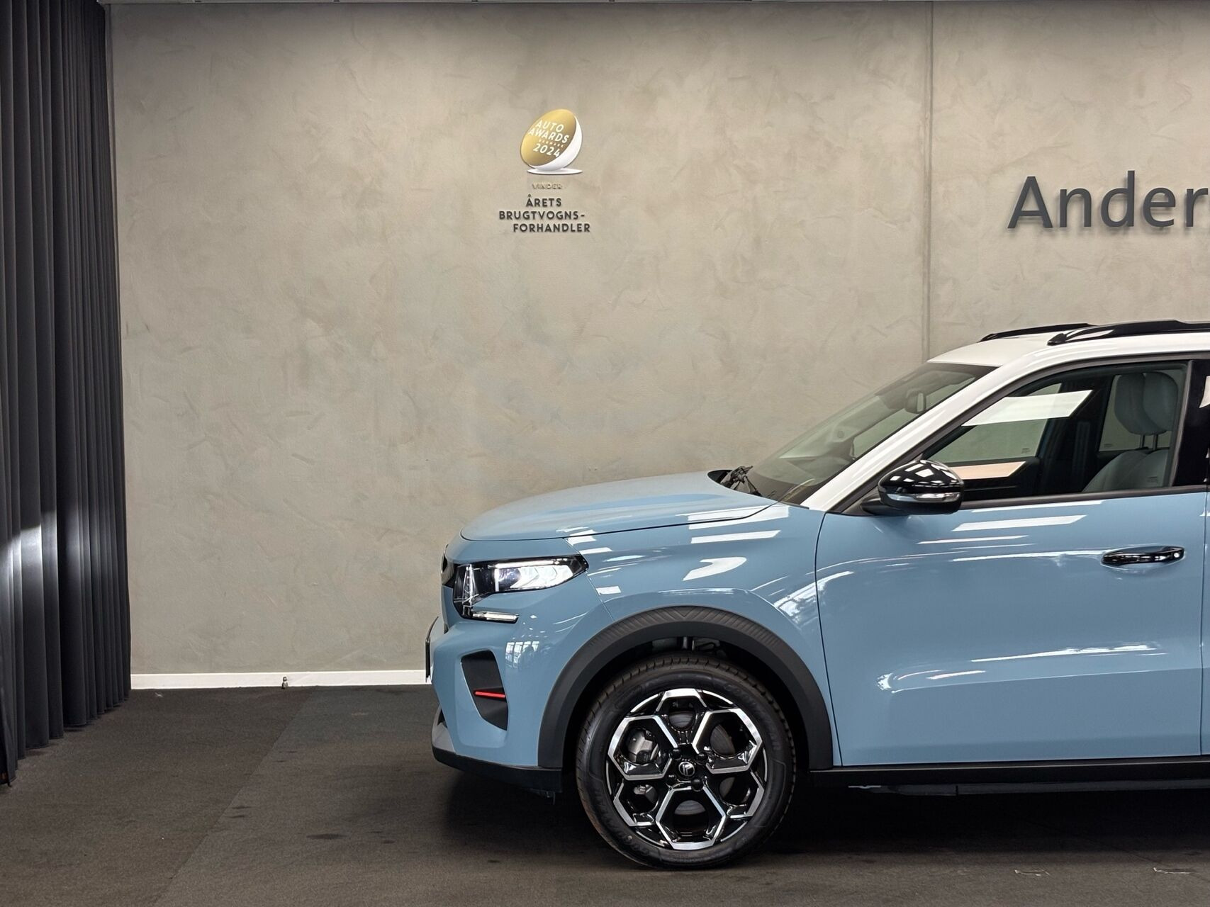 Blå Citroën ë-C3 fra 2025