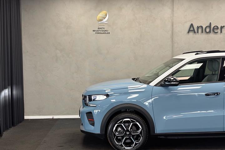 Blå Citroën ë-C3 fra 2025