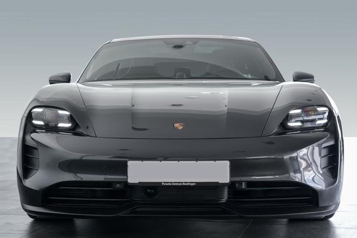 Grå Porsche Taycan fra 2022