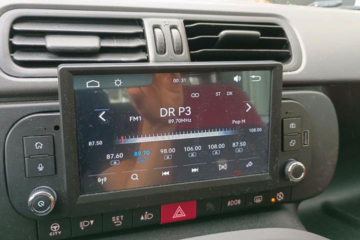 Hvid Fiat Panda fra 2016
