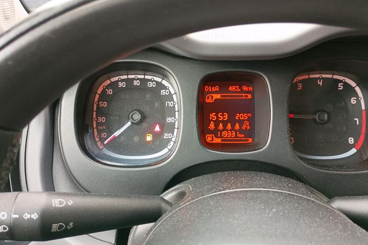 Hvid Fiat Panda fra 2016