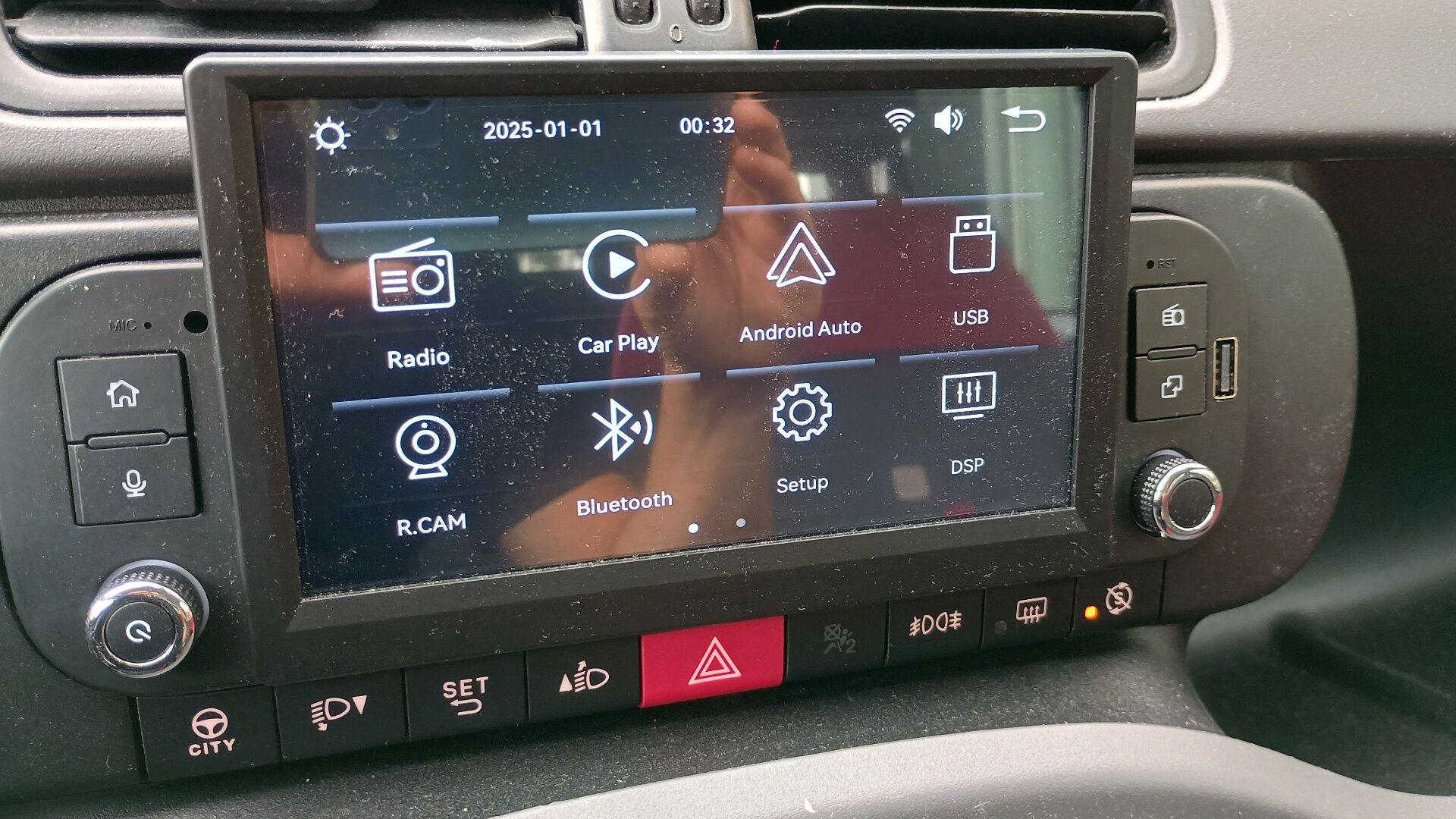 Hvid Fiat Panda fra 2016