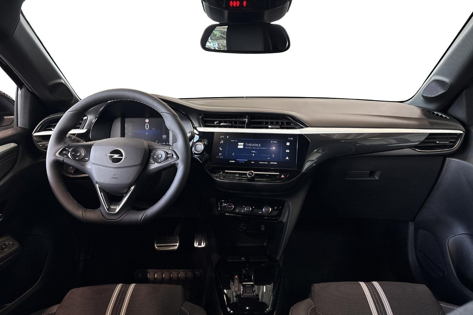 Sort Opel Corsa-e fra 2023