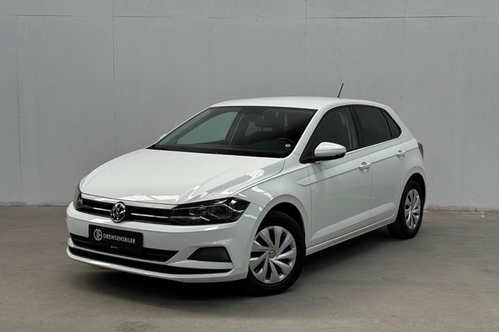 Hvid VW Polo fra 2018