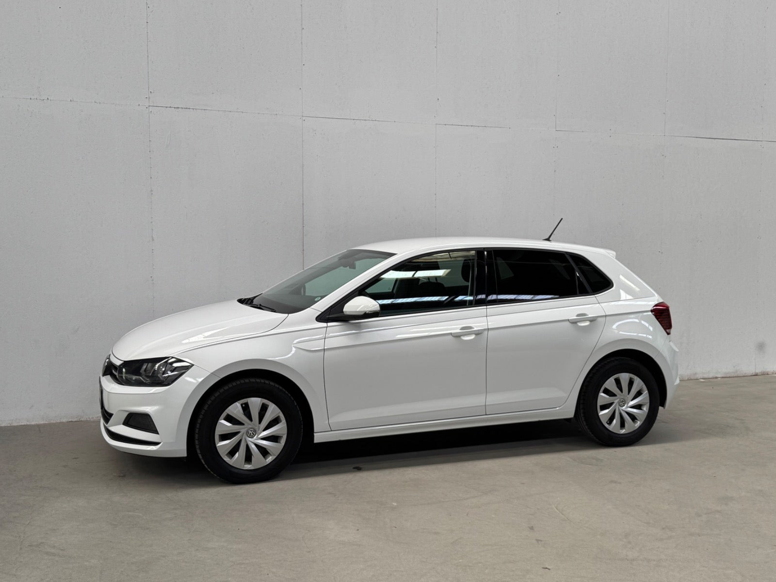 Hvid VW Polo fra 2018