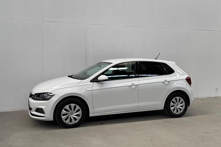 Hvid VW Polo fra 2018