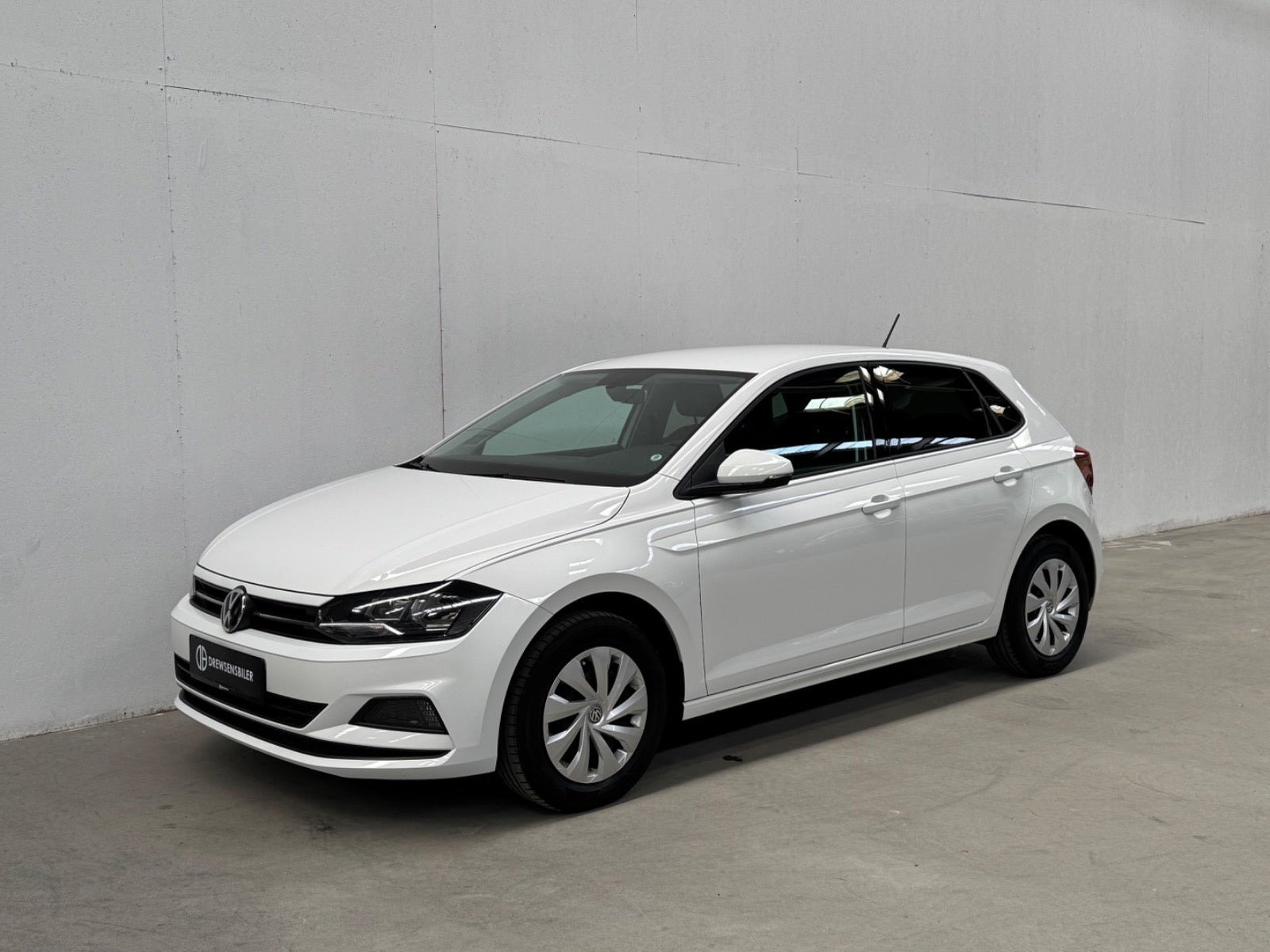 Hvid VW Polo fra 2018