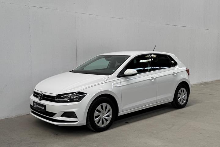 Hvid VW Polo fra 2018