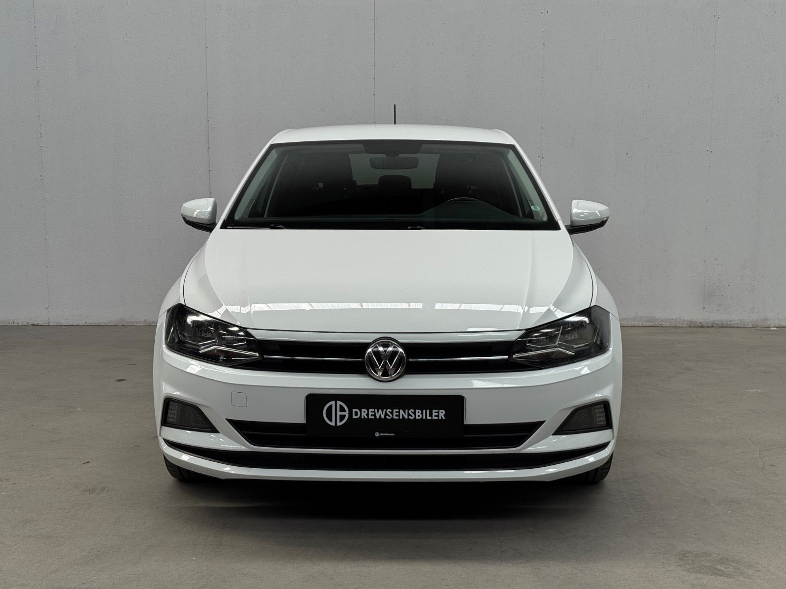Hvid VW Polo fra 2018