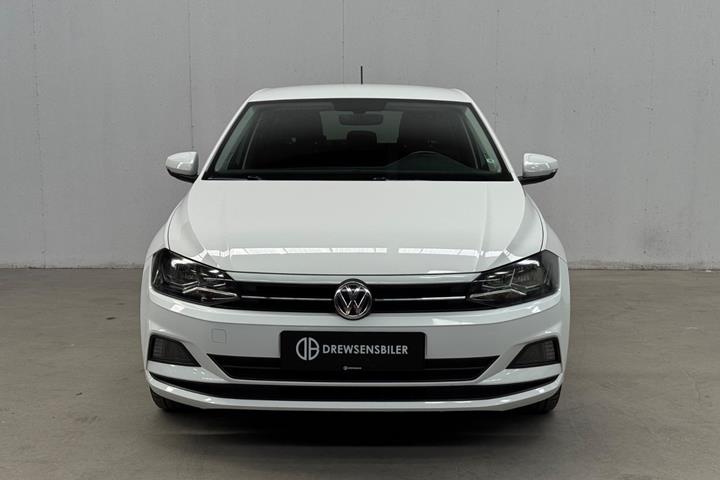 Hvid VW Polo fra 2018