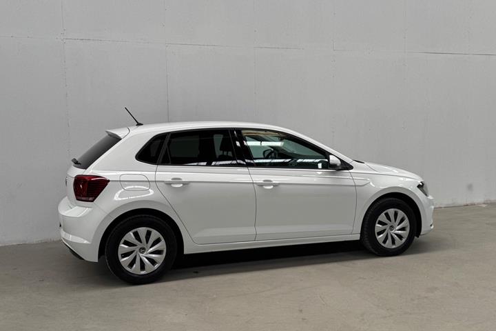 Hvid VW Polo fra 2018