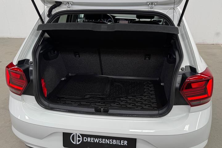 Hvid VW Polo fra 2018