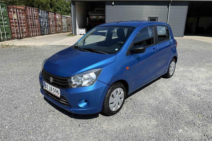 Blå Suzuki Celerio fra 2015