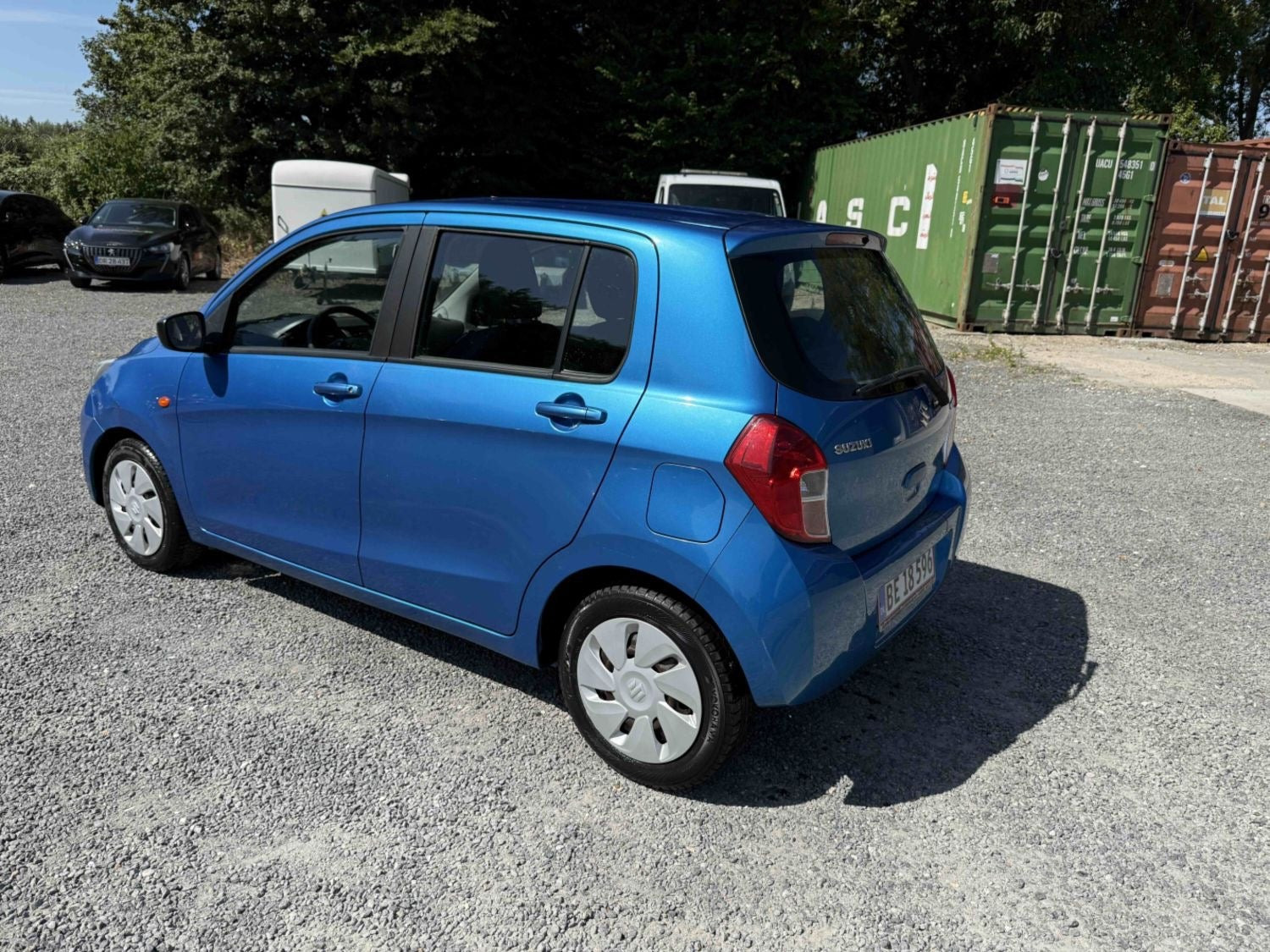 Blå Suzuki Celerio fra 2015