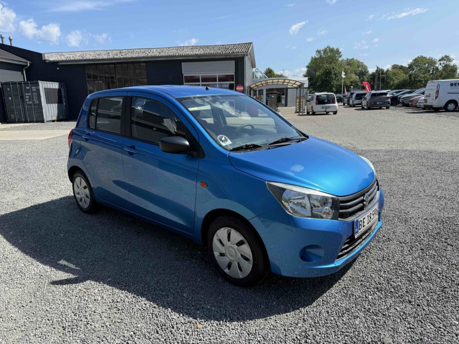 Blå Suzuki Celerio fra 2015