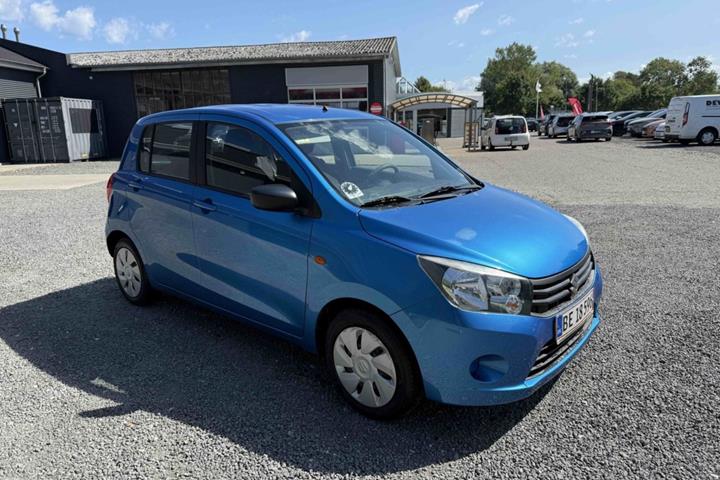 Blå Suzuki Celerio fra 2015