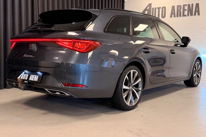 Grå Seat Leon fra 2020