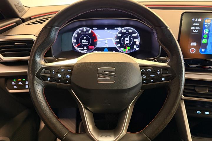 Grå Seat Leon fra 2020
