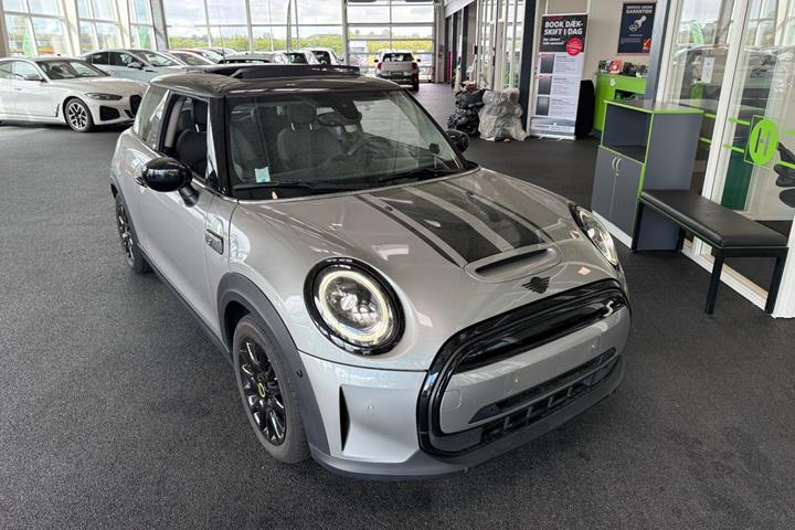 Grå Mini Cooper SE fra 2023