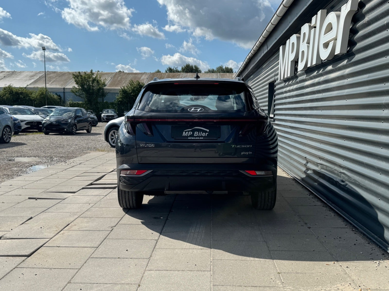Grå Hyundai Tucson fra 2022