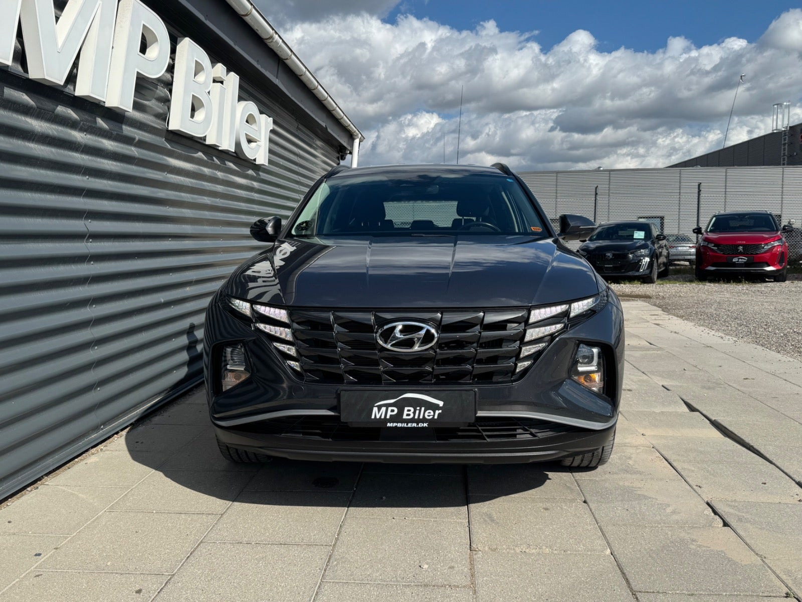 Grå Hyundai Tucson fra 2022