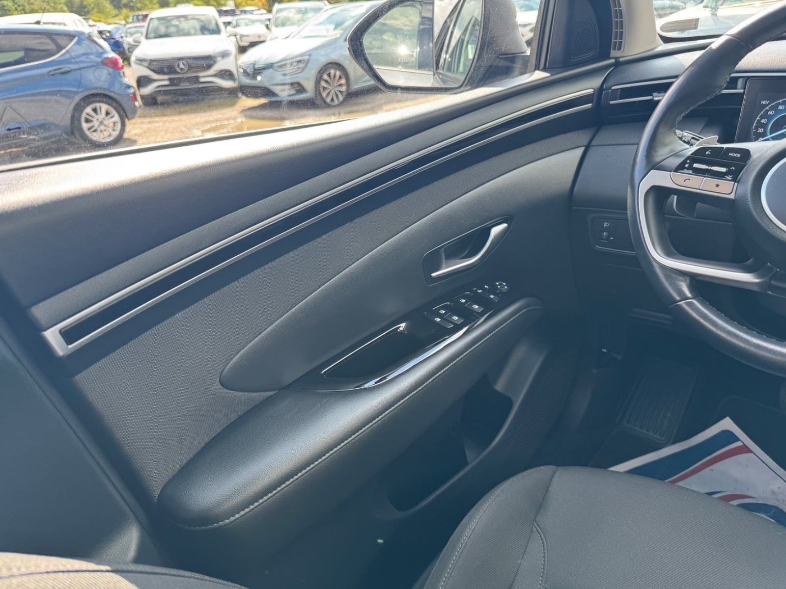Grå Hyundai Tucson fra 2022