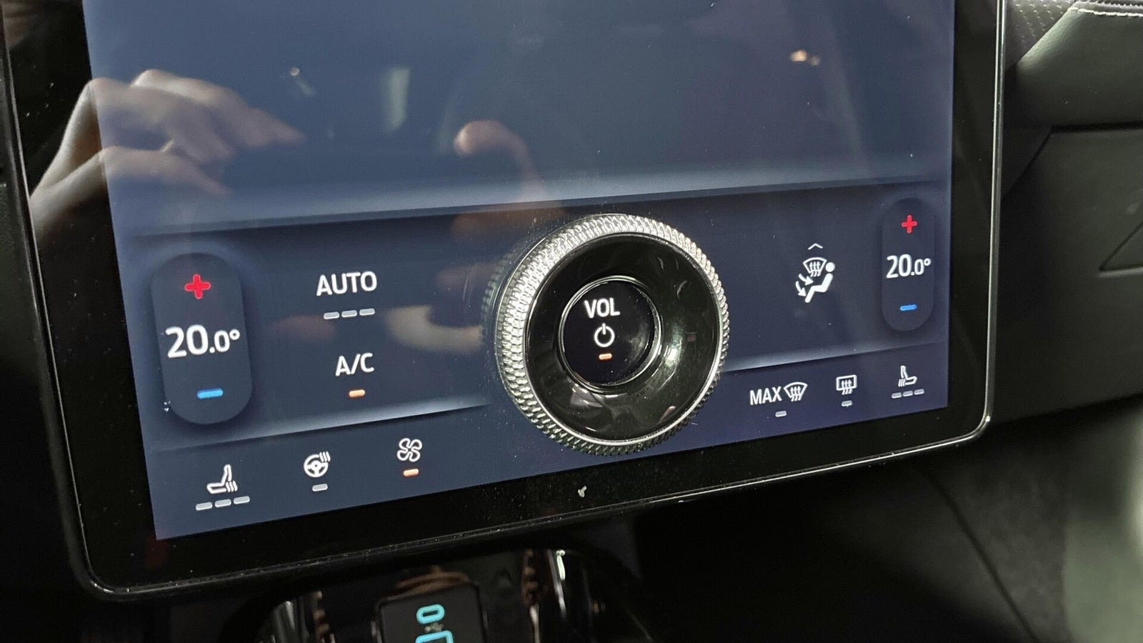 Rød Ford Mustang Mach-E fra 2022