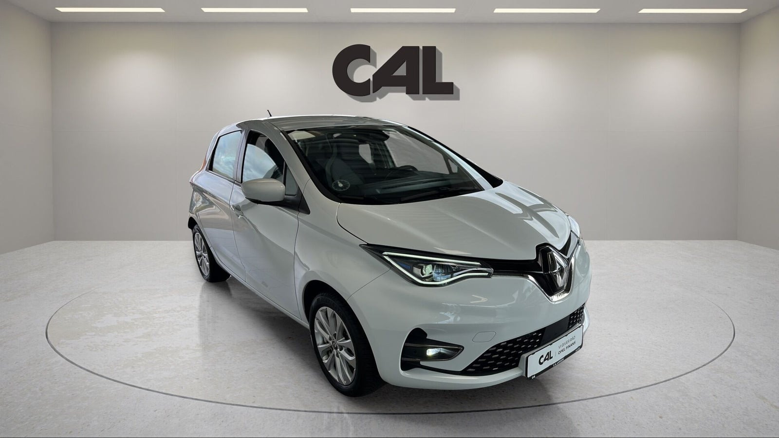 Hvid Renault Zoe fra 2022