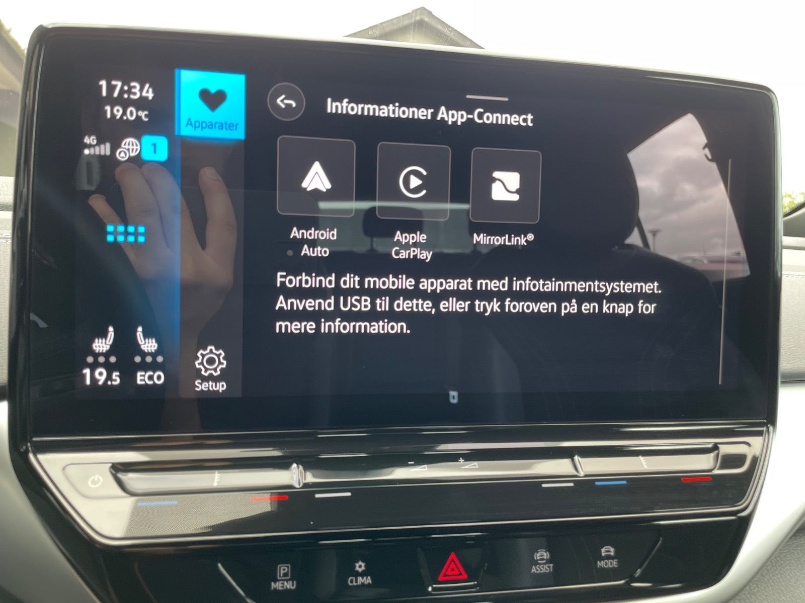 Grå VW ID.5 fra 2023
