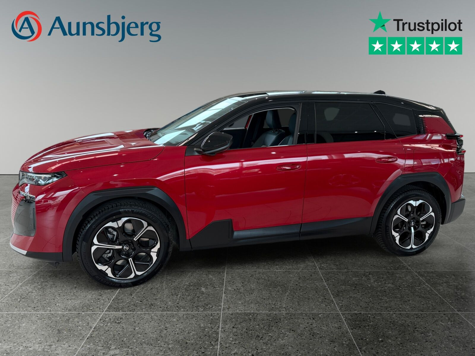 Rød Citroën ë-C5 Aircross fra 2025