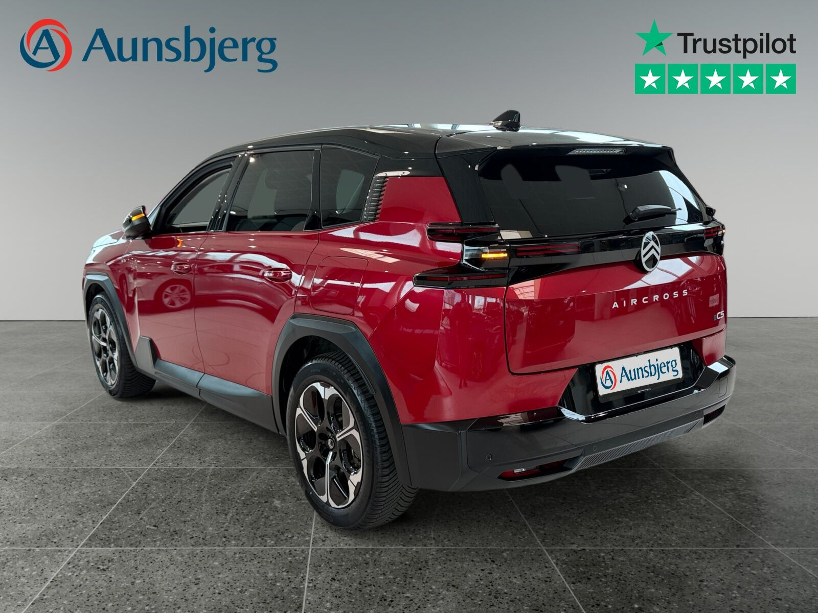Rød Citroën ë-C5 Aircross fra 2025