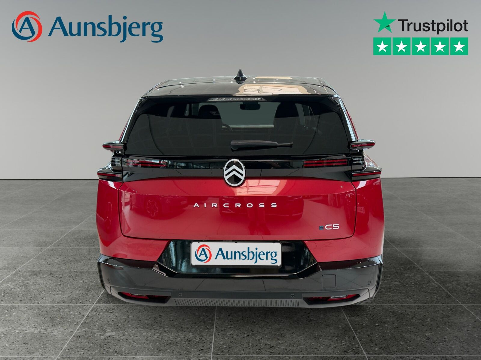 Rød Citroën ë-C5 Aircross fra 2025