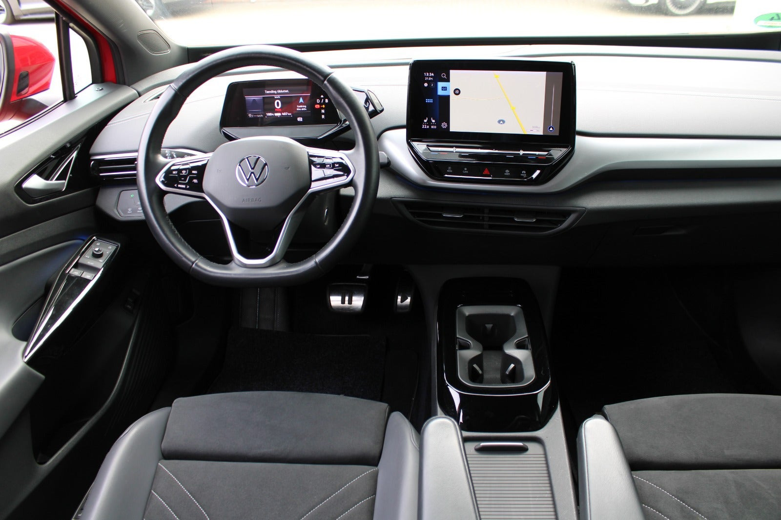 Rød VW ID.4 fra 2023