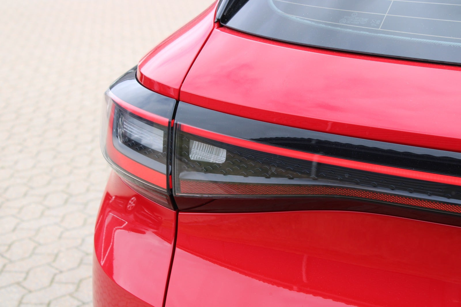 Rød VW ID.4 fra 2023