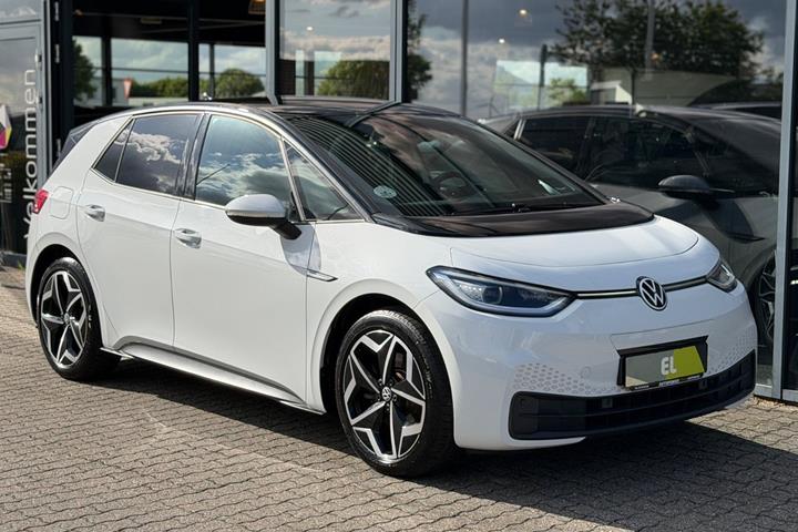 Hvid VW ID.3 fra 2022