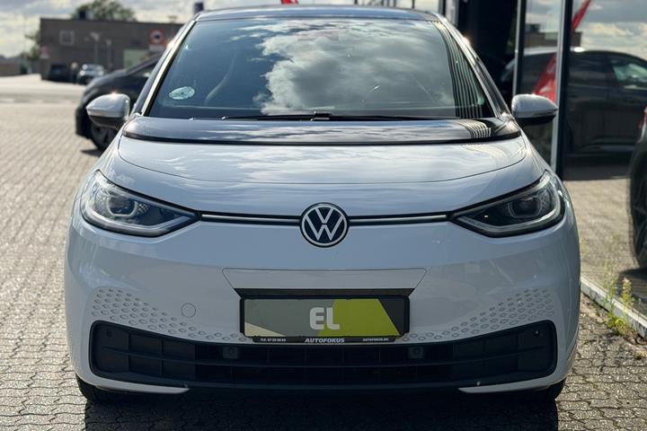 Hvid VW ID.3 fra 2022