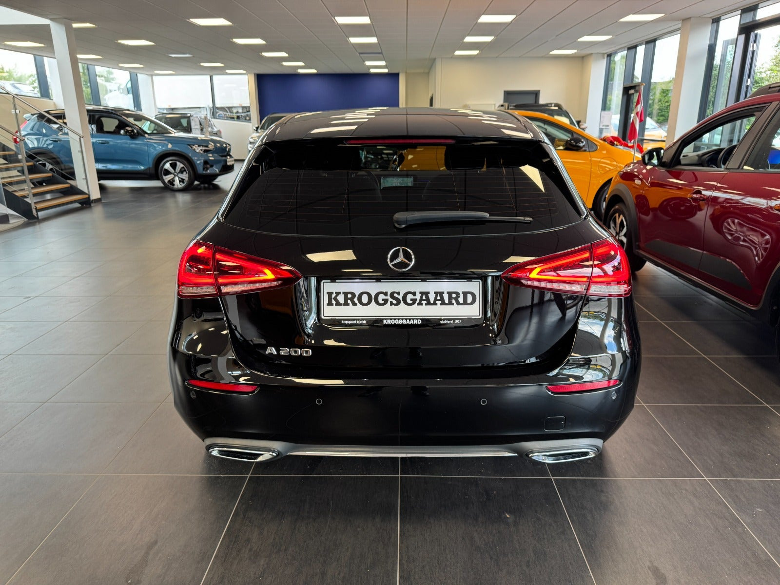 Sort Mercedes A200 fra 2020