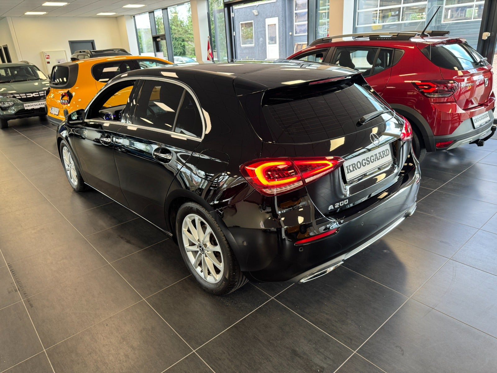 Sort Mercedes A200 fra 2020