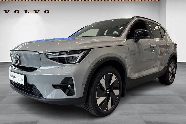 Grå Volvo EX40 fra 2025