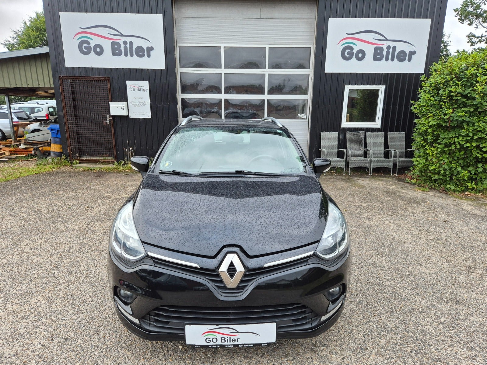 Grøn Renault Clio IV fra 2016