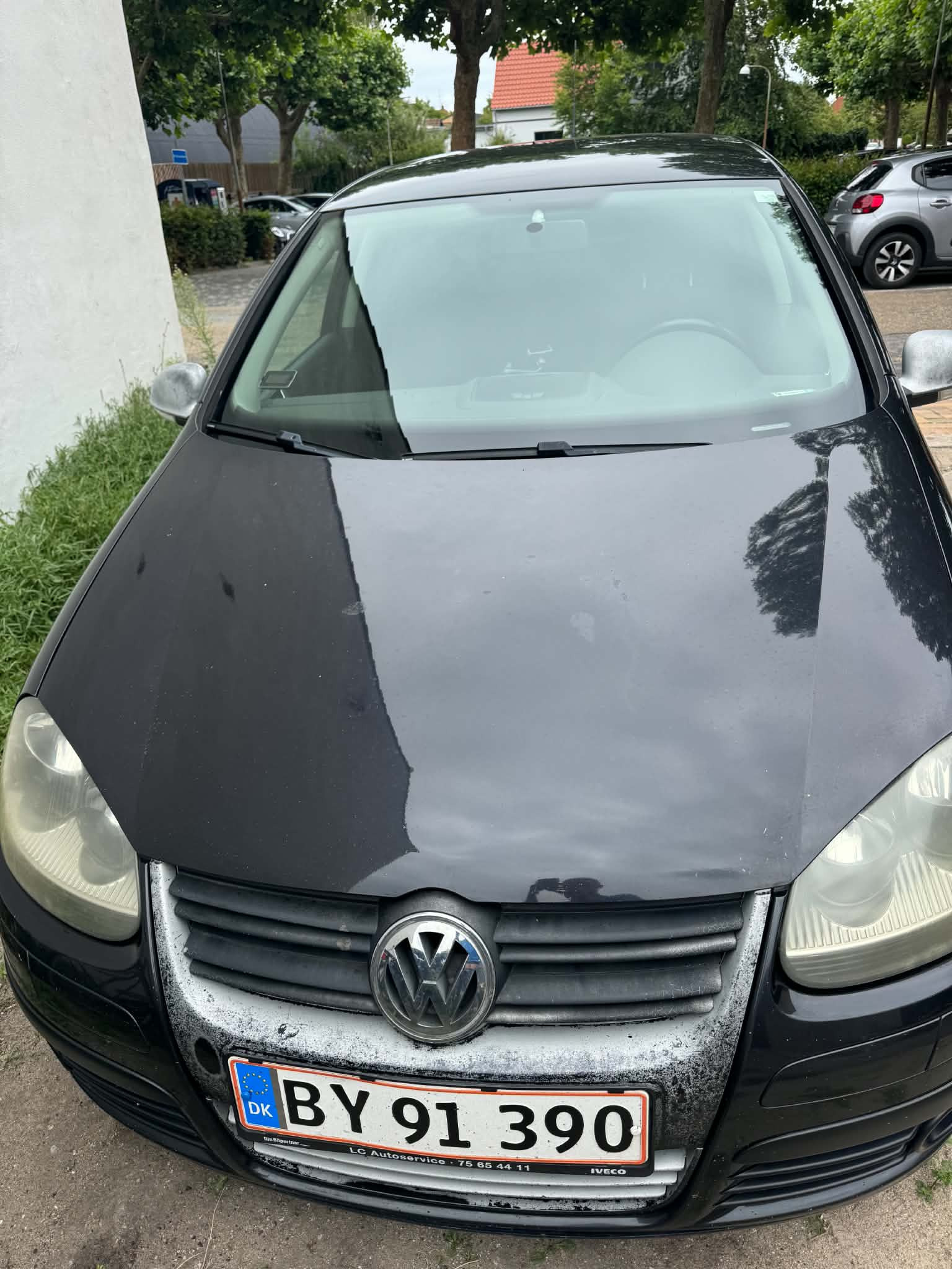 Sort VW Golf fra 2007
