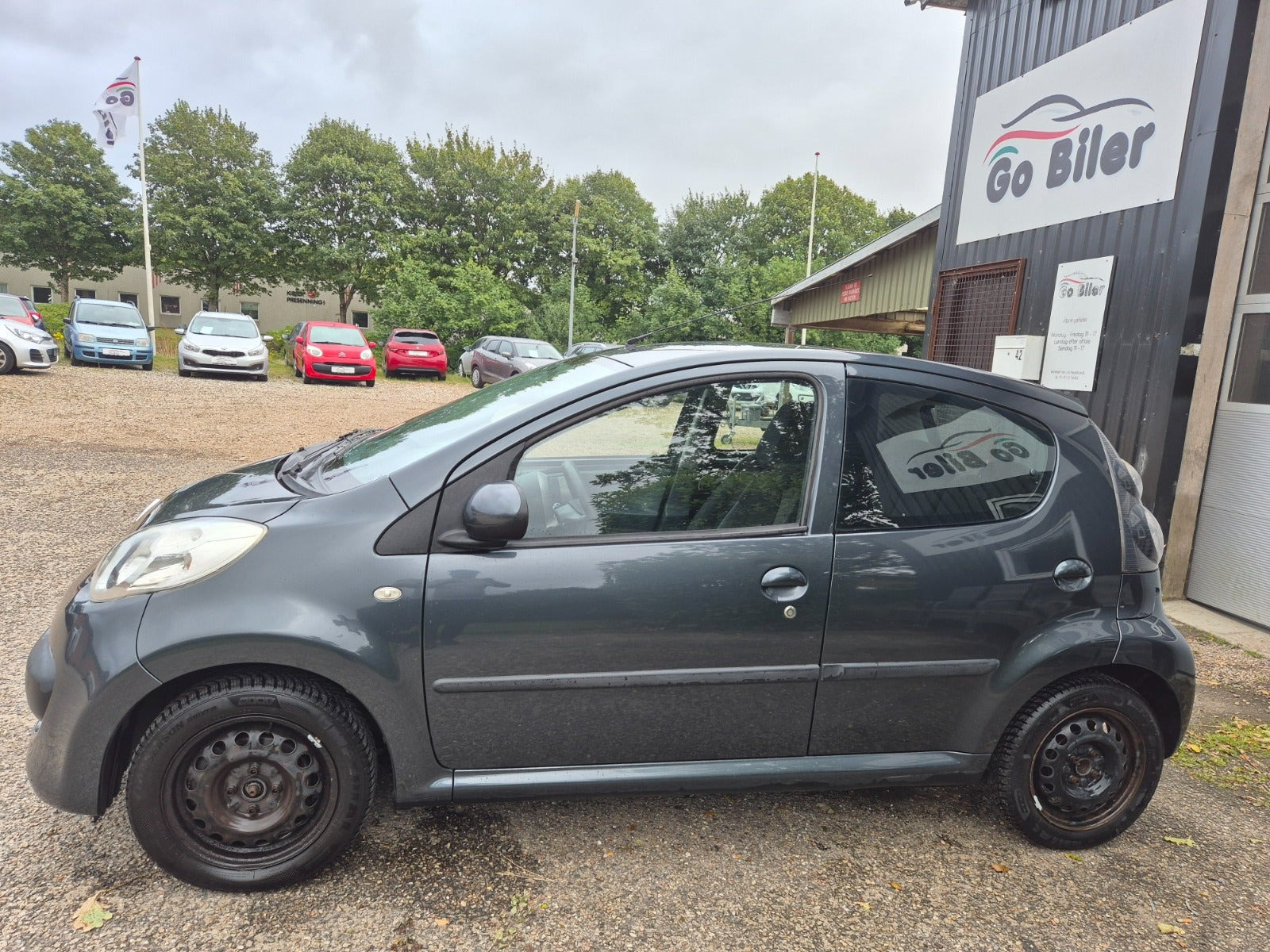Grøn Citroën C1 fra 2008