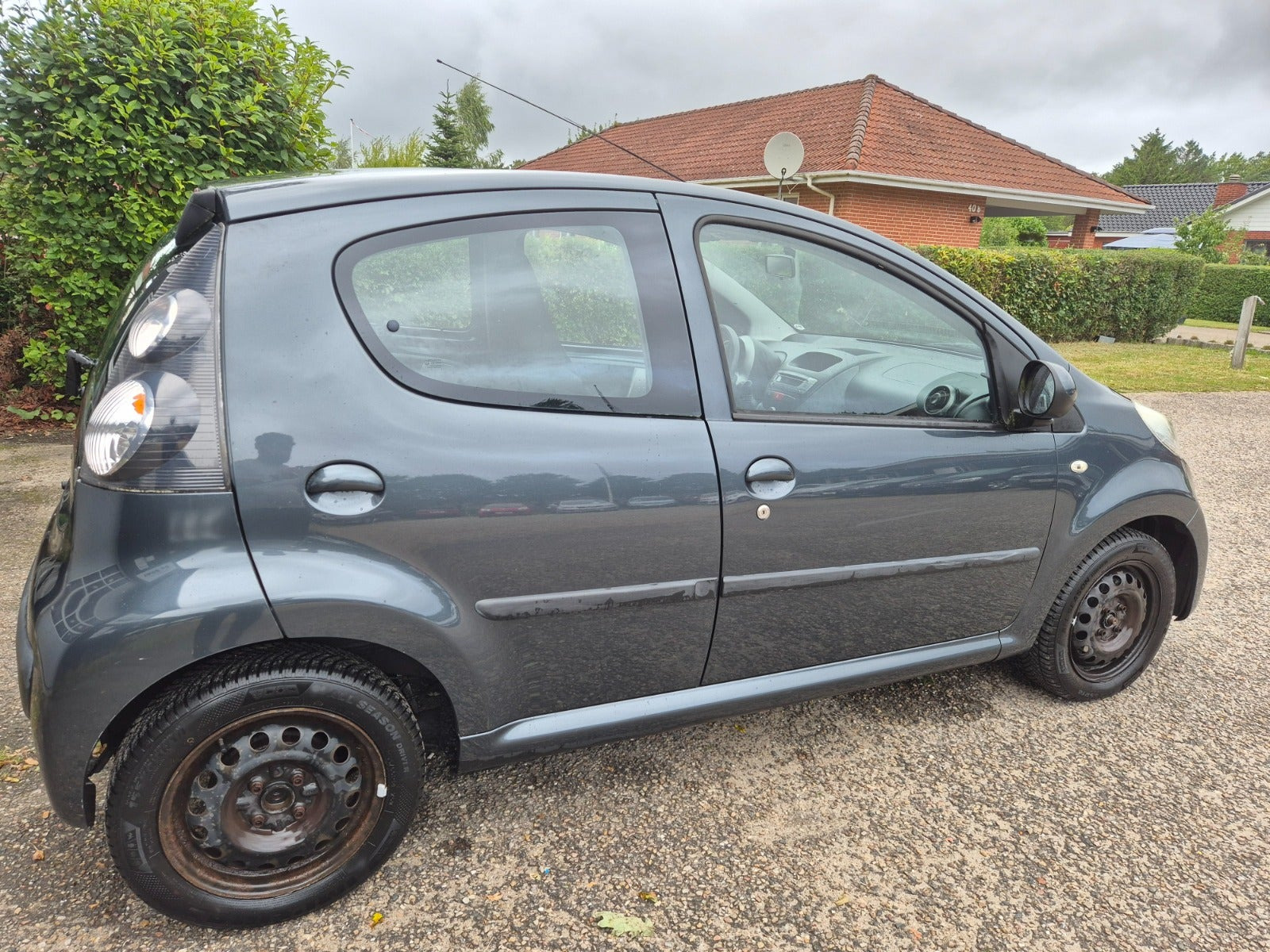 Grøn Citroën C1 fra 2008