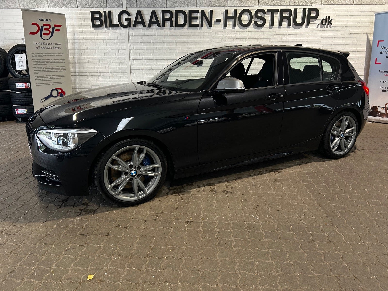 Sort BMW M135i fra 2014