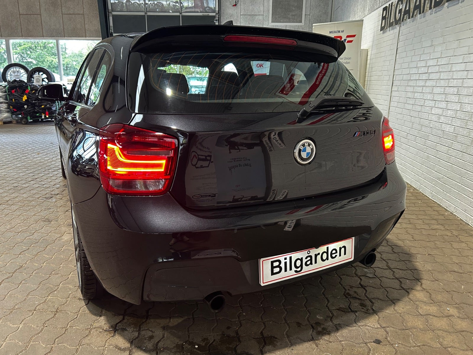 Sort BMW M135i fra 2014