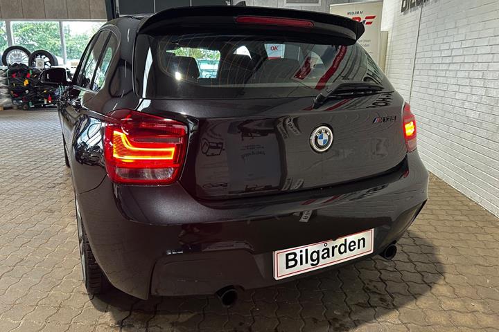 Sort BMW M135i fra 2014