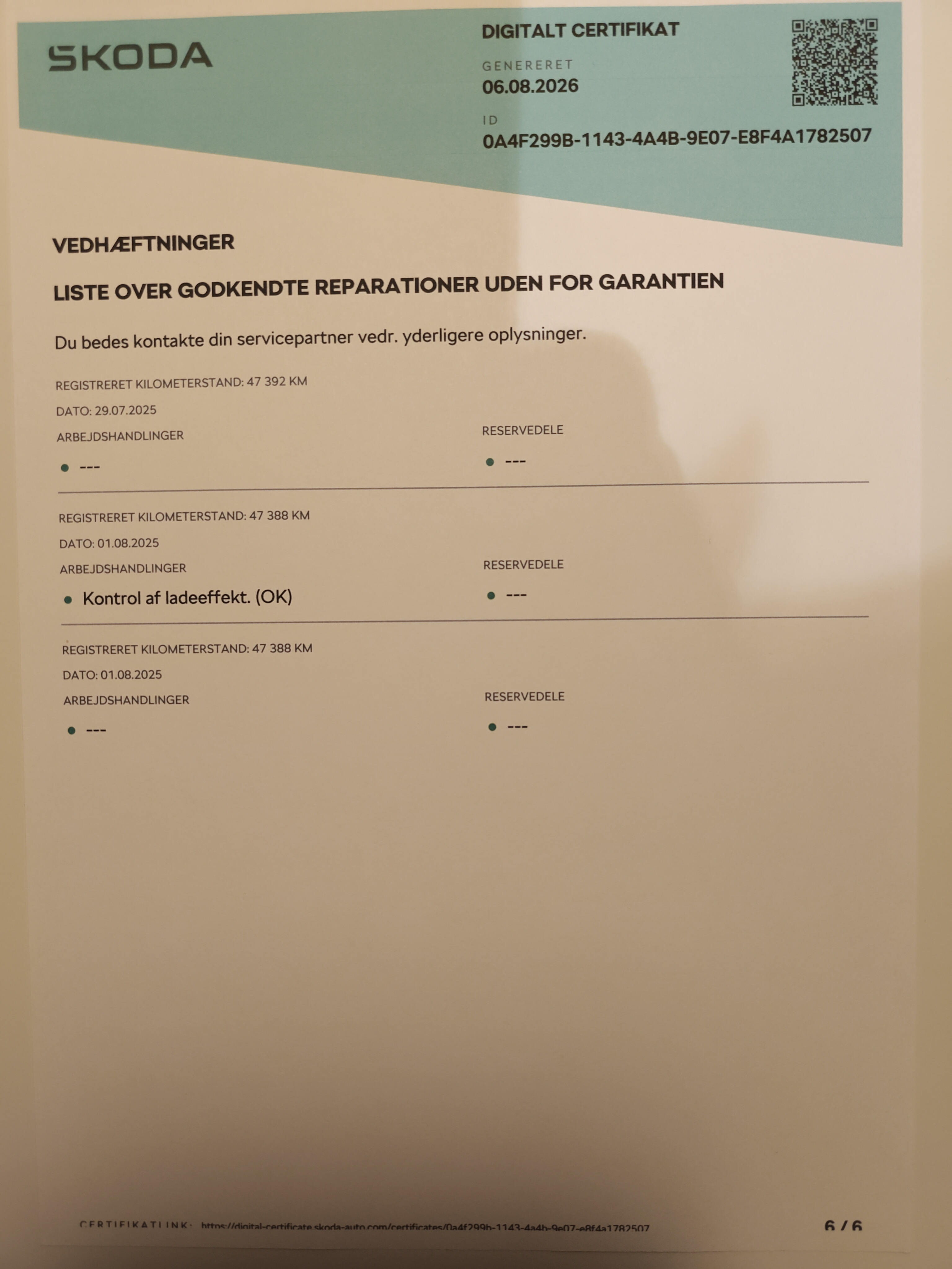 Sort Skoda Enyaq iV fra 2023