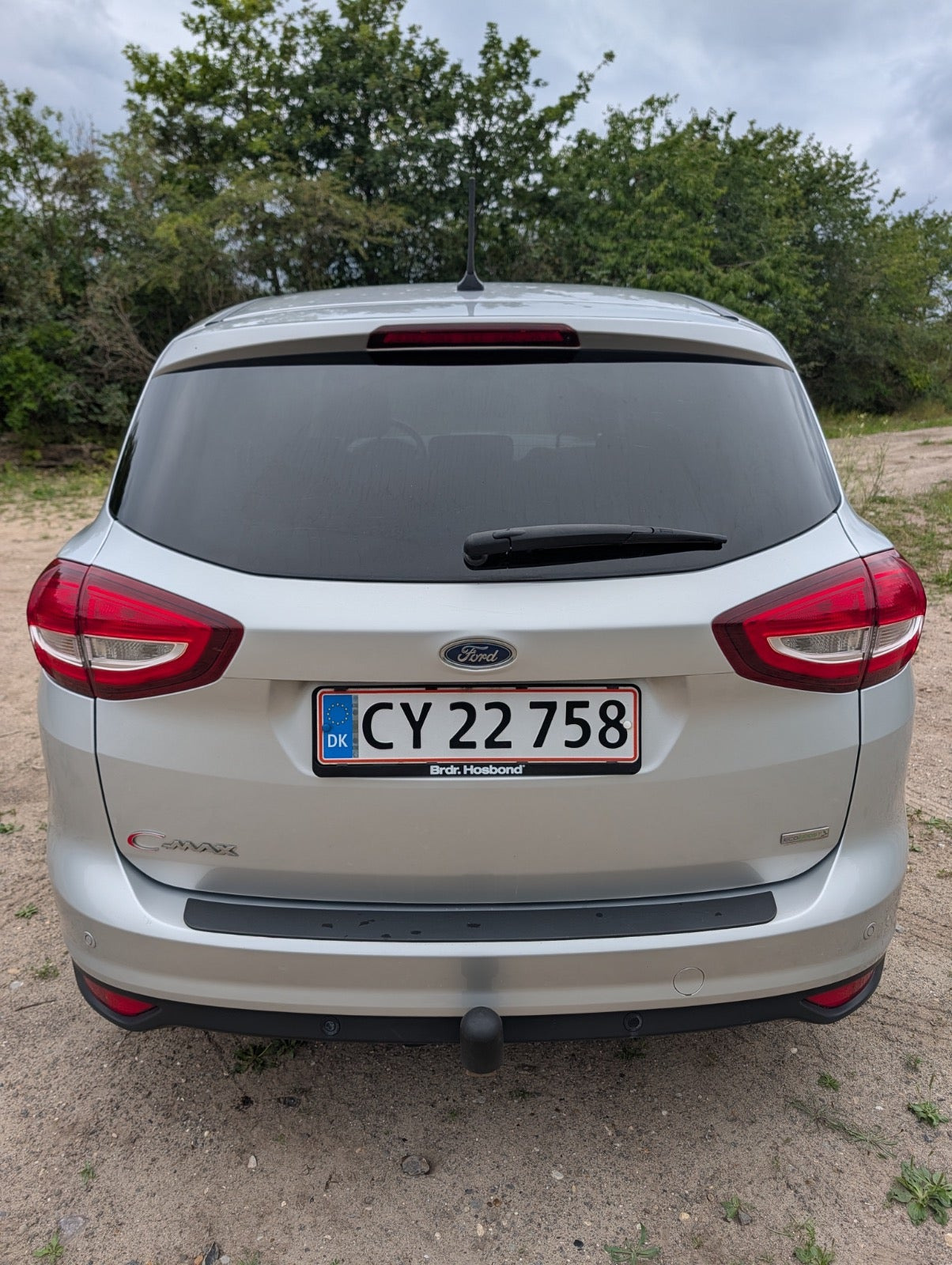 Sølv Ford C-MAX fra 2018